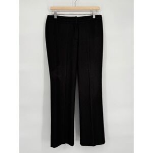 Larry Levine‎ Petite Black Dress Pants Womens Size 8P Career Tailored Fit
